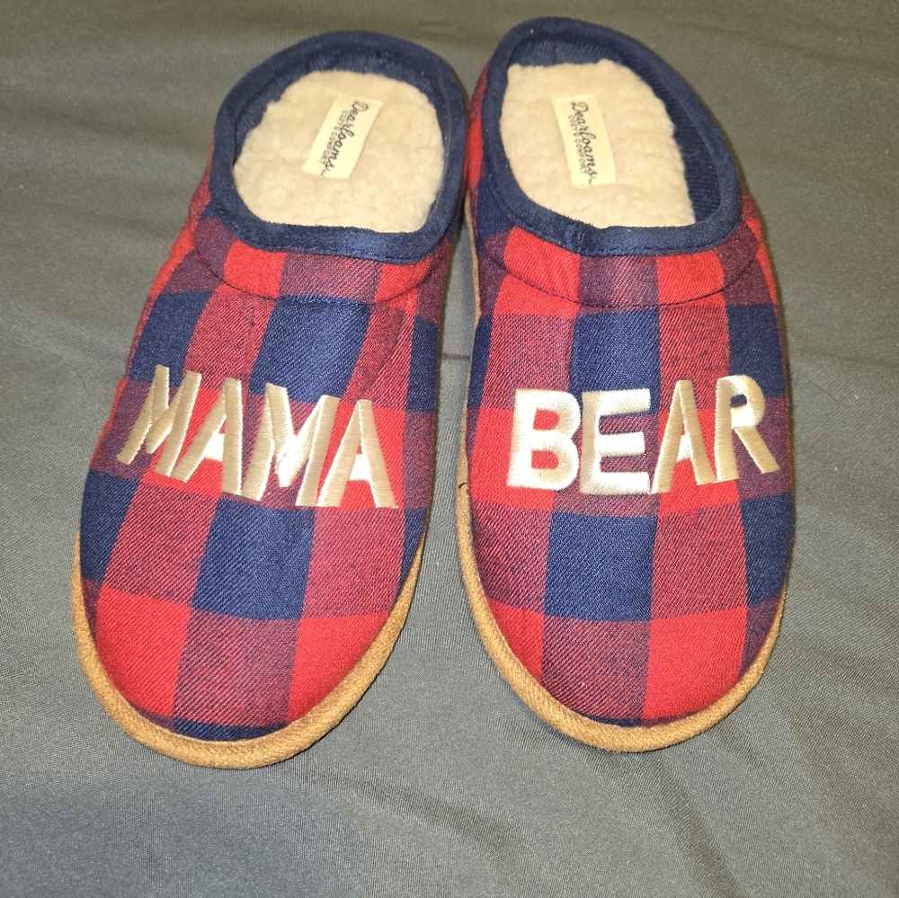 Dear Foams Momma Bear Slippers